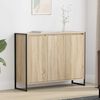 vidaXL Seitenschrank Sonoma 96,5 x 30 x 75 cm Holzwerkstoff
