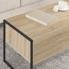 vidaXL Couchtisch mit Schubladen Sonoma 100 x 46 x 40 cm Holzwerkstoff