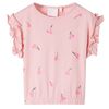 vidaXL Kinder-T-Shirt Hellrosa 116