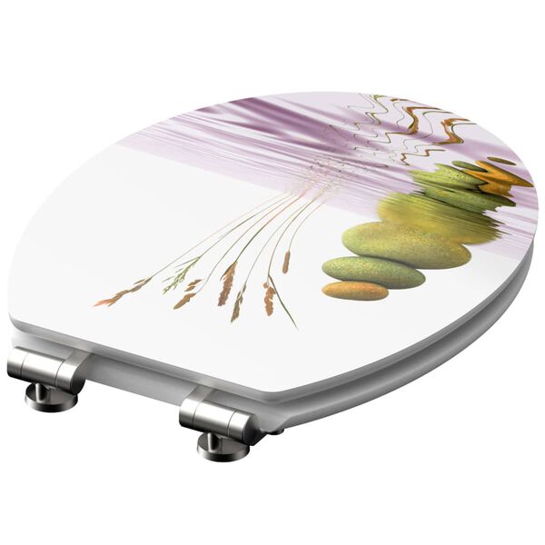 SCH&Uuml;TTE Toilettensitz mit Absenkautomatik BALANCE Hochglanz MDF