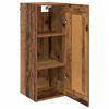 vidaXL Wandschrank Altholz 34,5 x 34 x 90 cm Holzwerkstoff