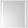 vidaXL LED-Badspiegel 40x40 cm