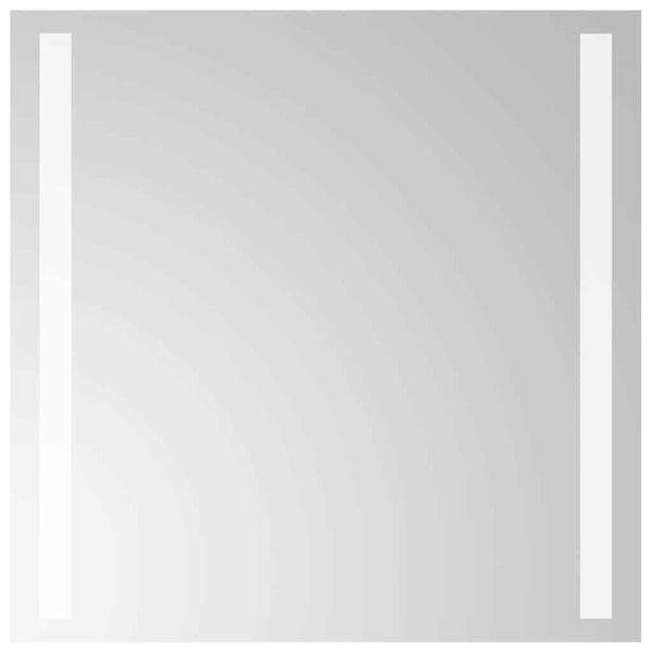 vidaXL LED-Badspiegel 40x40 cm