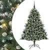 vidaXL K&uuml;nstlicher Weihnachtsbaum mit 300 LEDs mit St&auml;nder Gr&uuml;n 180 cm