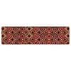 vidaXL Teppichl&auml;ufer MARSA Mehrfarbig 100 x 450 cm Polyester und PVC