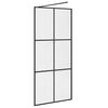 vidaXL Duschwand für Begehbare Dusche mit Klarem ESG Glas 90x195 cm