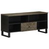 vidaXL TV-Schrank 100x33x46 cm Massivholz Mango