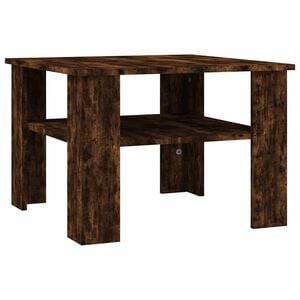 vidaXL Couchtisch R&auml;uchereiche 60x60x42 cm Holzwerkstoff