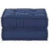 vidaXL Modulare Sofagarnitur Indigo 70 x 70 x 36 cm Stoff
