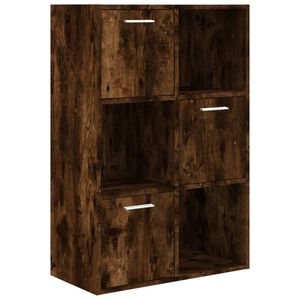 vidaXL Lagerschrank R&auml;uchereiche 60x29,5x90 cm