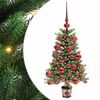 vidaXL Weihnachtsbaum Gr&uuml;n 65 cm PE