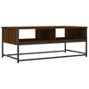 vidaXL Couchtisch Braun Eichen-Optik 100x51x40 cm Holzwerkstoff