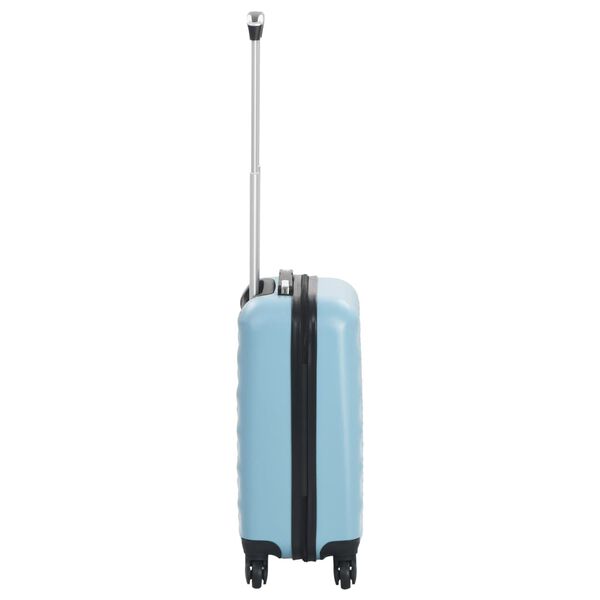 vidaXL Hartschalen-Trolley Blau ABS