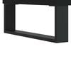 vidaXL Badschrank Schwarz 80x33x60 cm Holzwerkstoff