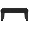 vidaXL Sitzbank Schwarz 70x30x30 cm Stoff