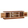 vidaXL TV-Schrank Massivholz Akazie Mango 120x30x40 cm