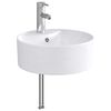 vidaXL Waschbecken f&uuml;rs Badezimmer Chrom 40,5 x 40,5 x 15 cm Metall