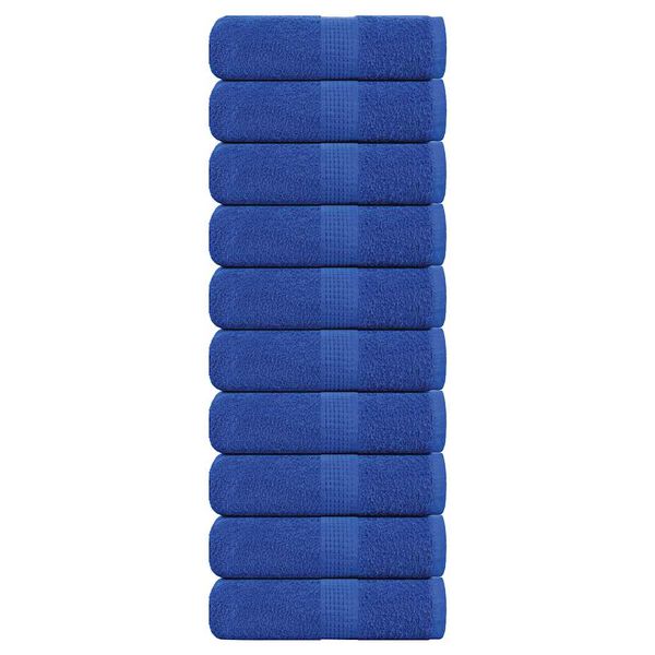 vidaXL G&auml;stet&uuml;cher FROGN 10 Stk. Blau 30x50 cm 360 g/m&sup2;