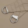 vidaXL Sonnensegel Oxford-Gewebe Quadratisch 3,6x3,6 m Taupe