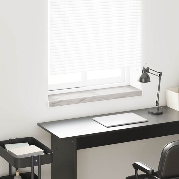 vidaXL Fensterbank Marmor Text -enure 60 x 25 x 4,5 cm PVC