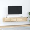vidaXL TV-Schr&auml;nke 2 Stk. Sonoma-Eiche 80x31x25,5 cm Holzwerkstoff