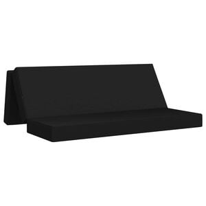 vidaXL Klappsofa Bett 180 x 67 x 45 cm Schwarz