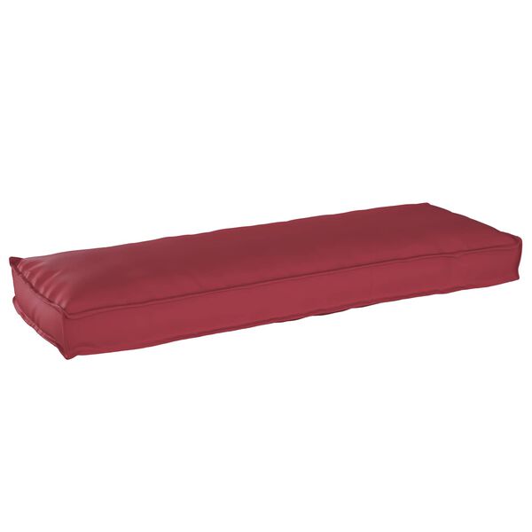 vidaXL Kissen Weinrot 120 x 40 x 8 cm Oxford-Stoff