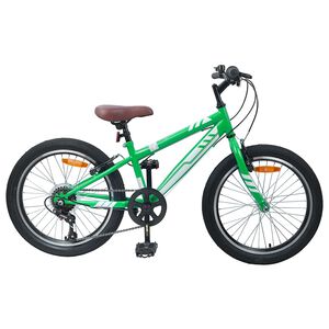 vidaXL Mountainbike 24 Zoll 6-Speed f&uuml;r 8-12 Jahre alt Gr&uuml;n