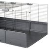 Ferplast Kaninchenk&auml;fig Multipla Maxi 142,5x72x50 cm Schwarz
