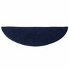 vidaXL Stufenmatten Selbstklebend 5 Stk. 56x17x3 cm Marineblau Halbrund