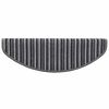 vidaXL Selbstklebende Treppenschoner 15 pcs Grau 65 x 21 x 4 cm