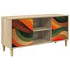 vidaXL TV-Schrank BONN 102 x 33 x 50 cm Sonoma Holzwerkstoff
