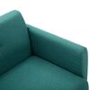 vidaXL 2-Sitzer-Sofa Stoff 115x60x67 cm Gr&uuml;n