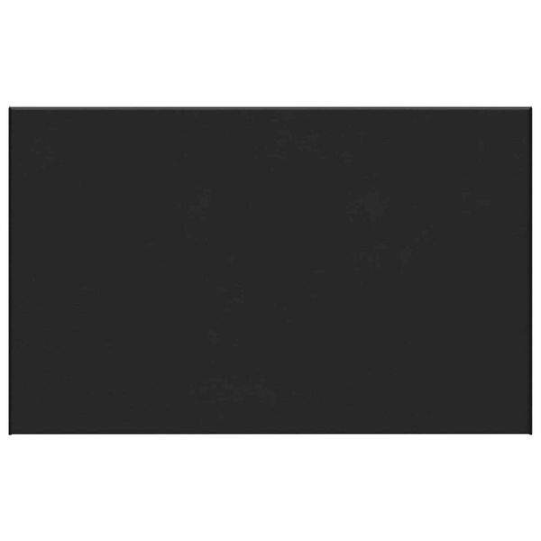 vidaXL Fensterbank Schwarz mit Holzmaserung 60 x 50 x 4,5 cm PVC