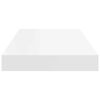 vidaXL Schwebende Wandregale 4 Stk. Wei&szlig; 50x23x3,8cm MDF
