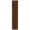 vidaXL Wandregal Braun Eichen-Optik 90x16x78 cm Holzwerkstoff