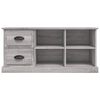 vidaXL TV-Schrank Grau Sonoma 102x35,5x47,5 cm Holzwerkstoff