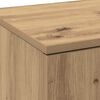 vidaXL Highboard Eiche handwerklich 80 x 35 x 180 cm Holzwerkstoff