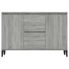 vidaXL Sideboard Grau Sonoma 102x35x70 cm Holzwerkstoff