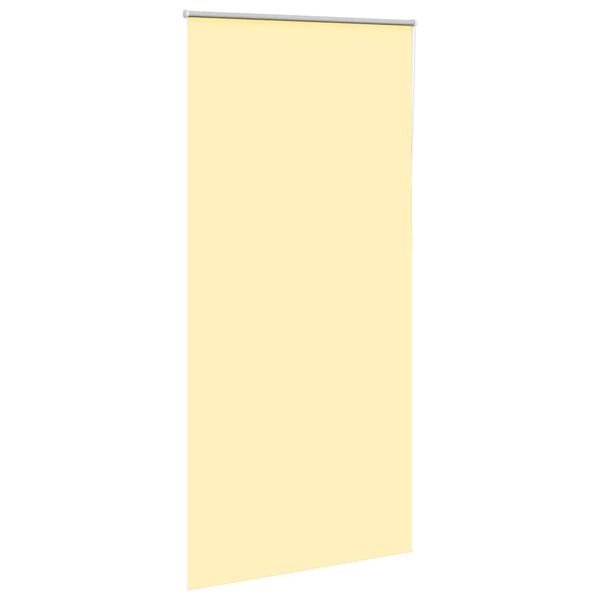 vidaXL Verdunkelungsrollo Gelb 110x210cm Stoffbreite 105,7cm Polyester