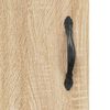 vidaXL Highboard Sonoma-Eiche 69,5x34x180 cm Holzwerkstoff