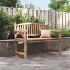 vidaXL Gartenbank 114x59x87 cm Massivholz Teak
