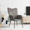 vidaXL Relaxsessel Taupe Stoff
