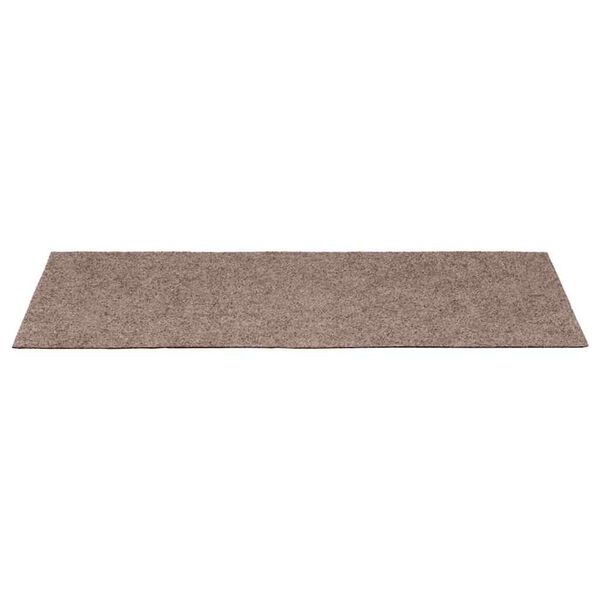 vidaXL Stufenmatten Selbstklebend 20 Stk. 65x21x4 cm Hellbraun Rechteckiger Rand