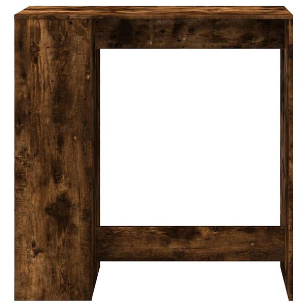 vidaXL Bartisch mit Regal R&auml;uchereiche 101x40x103,5 cm Holzwerkstoff