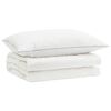 vidaXL 90% G&auml;nsedaunen Bettw&auml;sche-Set FULDA 2 stk. 152 x 203 cm Sommer