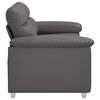 vidaXL 2-Sitzer-Sofa Grau 160x81x84 cm Kunstleder