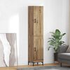 vidaXL Highboard Artisan-Eiche 69,5 x 34 x 180 cm Holzwerkstoff