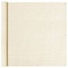 vidaXL Balkon Sichtschutz Creme 120x300 cm HDPE