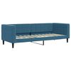 vidaXL Tagesbett mit Matratze Blau 80x200 cm Samt